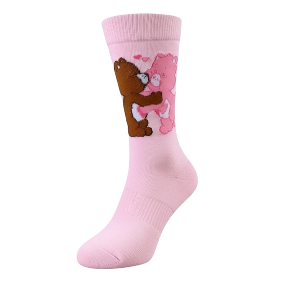 Care Bears Pink and Brown Socks - Picture 3 of 3
